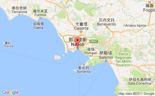 意大利港口那不勒斯naples港口地圖