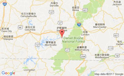 美國海運(yùn)港口伯恩賽德burnside港口地圖