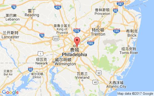 美國海運(yùn)港口肯頓camden,nj港口地圖