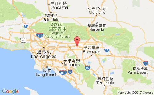 美國(guó)海運(yùn)港口安大略湖ontario,ca港口地圖